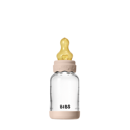 Babyglasflaschen-Set Boheme 120ml Latex – Blush
