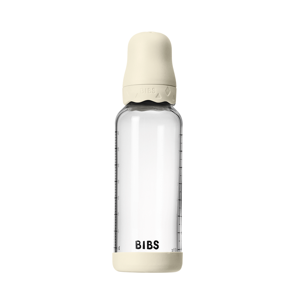 Babyglasflaschen-Set Boheme 240ml Latex – Ivory