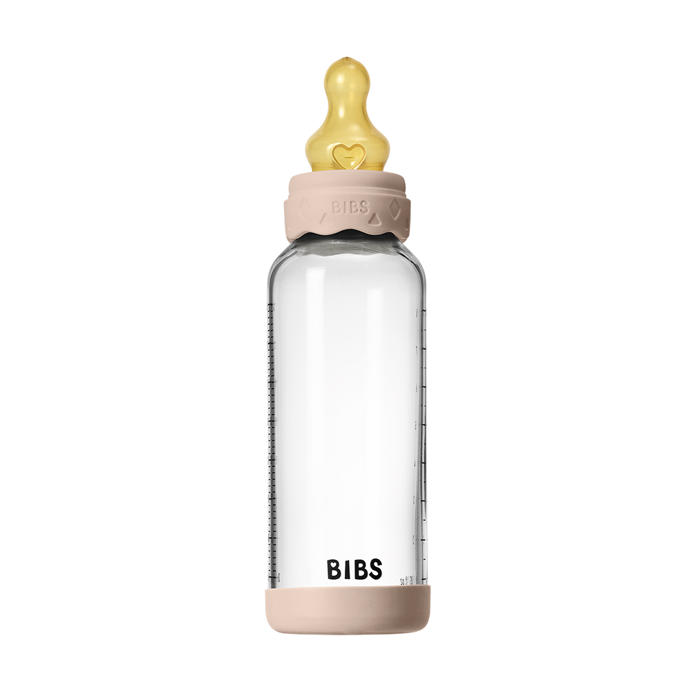 Babyglasflaschen-Set Boheme 240ml Latex – Blush