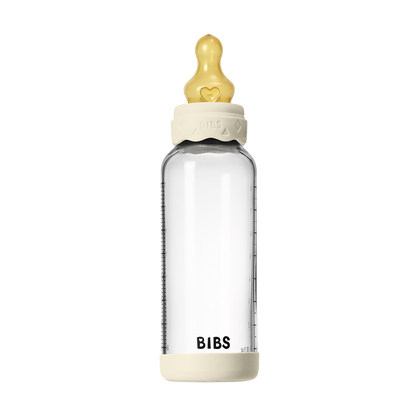 Babyglasflaschen-Set Boheme 240ml Latex – Ivory