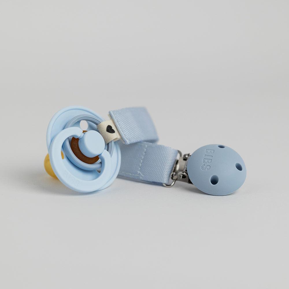 Pacifier Clip Ribbon - Blush - BIBS