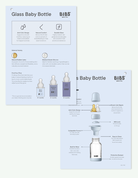 POS - Hangtag - Glass Bottle