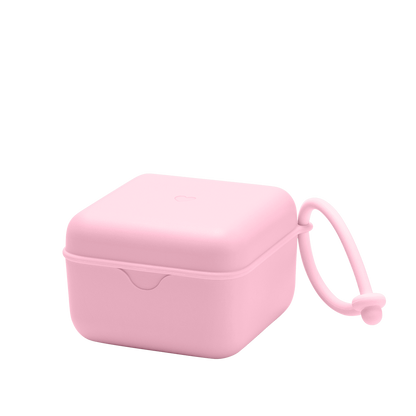 Boîte à tétines - Rose bébé